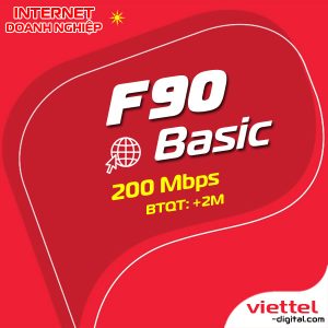 Mạng internet doanh nghiệp F90Basic Viettel