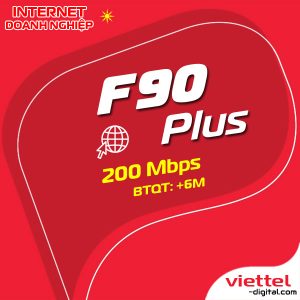 Mạng internet doanh nghiệp F90Plus Viettel